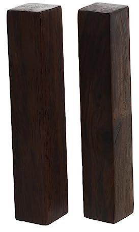 jojofuny 2stücke Briefbeschwerer Aus Hochwertigem Holz Glatte Oberfläche Leicht Und Tragbar Für Chinesische Kalligraphie Büro Und Schreibübungen Stabiles Design Für Komfortables Handling