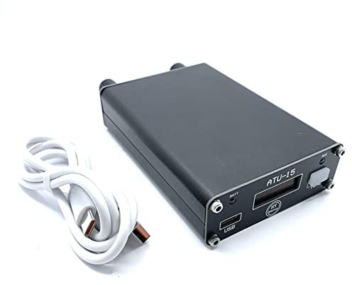 Ctwezoikmt ATU15 1,8–30 MHz Mini QRP Radio Automatischer Antennen-Tuner von N7Ddc 1.4 Version mit LED-Lichtanzeige QRP Radio Tuner Ersatzzubehör