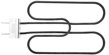 Hicello Heizelement 66631/65621 Ersatzteil Heizelemente für Weber Elektrogrill, Kompatibel mit Weber Q140, Q1400 Grill, Grillheizelemente Weber, Rostfreie Stähle Heizspirale, 230V, 2200W