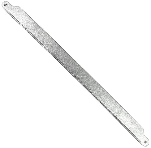 HERO Hartmetall Bügelsägeblatt Hartmetallbestreut Fliesensägeblatt Wolframcarbid Sägeblatt für Glas, Keramik, Kunststoff, Marmor, Zement PREMIUM Ersatzsägeblatt Handbügel-Säge/Handsäge/Sägebogen