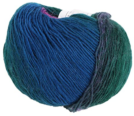 HOMSFOU 1 Rolle Strickgarnmaterial Handstrickgarn gefärbtes Häkelgarn gehäkelte Schallinie buntes Garn aus Baumwolle Grün