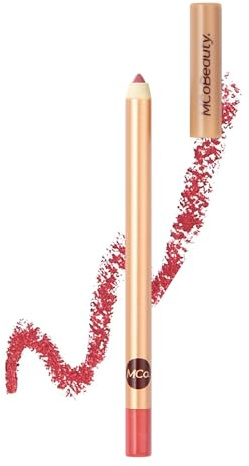 MCoBeauty - Perfect Pout Lip Liner - Rose Saturn, Nude Rose Shade- Lip Pencil to Shape, Define and Contour - Long-Lasting Formula - Holiday Essentials, Small Gifts