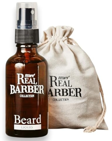 Bart Liquid (50ml) · REAL BARBER COLLECTION · Beard Liquid für Herren - ohne zu ölen. Bartpflege für einen weicherer Bart & weniger Jucken ✓