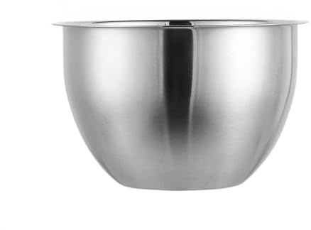 SLEDEZ Cuencos Para Mezclar En La Cocina Recipiente for hornear batidor de huevos de acero inoxidable for el hogar(22cm)