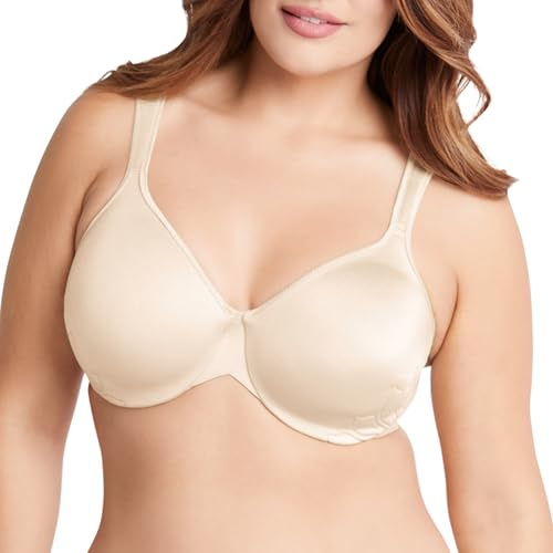 Bali Designs Women's Live It up Seamless Underwire Bra, Soft Taupe, 42DDD