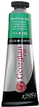 Daler Rowney Farben Georgian Ölfarben 38ml, Emerald Green [Spielzeug]