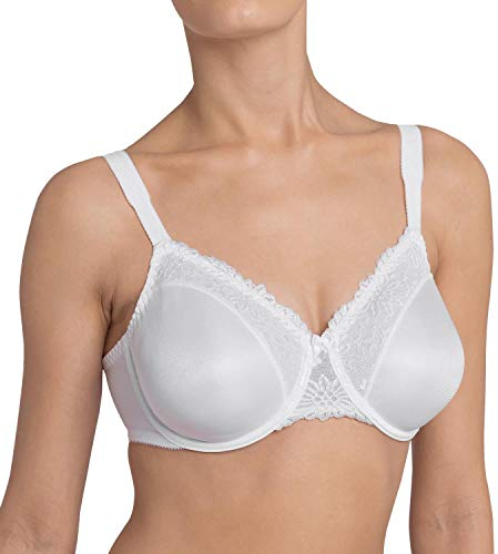 Triumph Womens Ladyform Soft W X Minimizer Bra, White, 40D UK