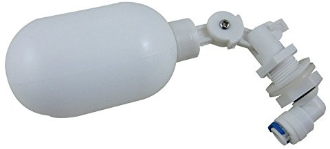 DIGITEN - Valvola a sfera galleggiante per acquario, 1/4