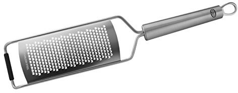 Dr. Oetker 1947 Reibe, Edelstahl, Silber, 32 x 6,8 x 2 cm