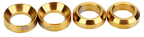 Schraube, Spacer M6, konkav Konvexe Balancer, Gold f¨¹r Fahrrad