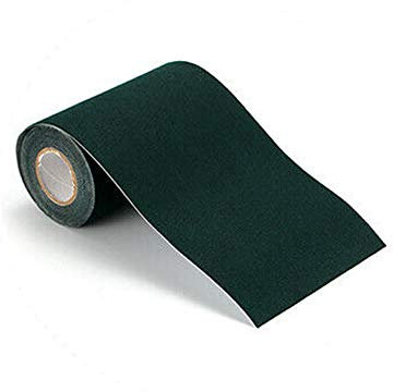 Vogueing Tool Ruban adhésif synthétique pour gazon artificiel - 1 pièce - Noir - 15 cm x 15 m