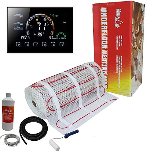 Nassboards Premium Pro Electric Underfloor Heating mat kit 200w per m² - Red Box
