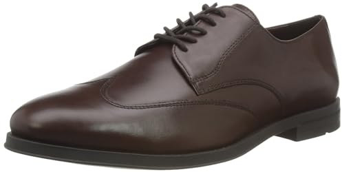 Geox Herren U Decio D Oxford, Marrone Scuro., 43.5 EU
