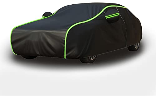 Autoplane Winter für Mercedes-Benz SLK 200 [R170 R171 R172], Autoabdeckung Winter Autoabdeckung Vollgarage Auto Abdeckplane Staubdicht Wasserdicht Autohülle ( Color : A , Size : R171 )