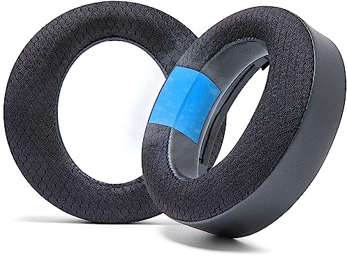 WC Freeze Pulse 3D - Cooling Gel Earpads Compatible with Sony PS5 Pulse 3D, Made by Wicked Cushions | Thicker Cushion & Wider Opening | Black