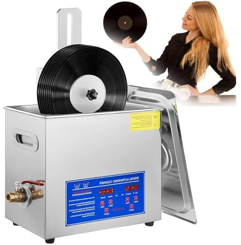 ExoticaBlend 6L Digital Ultrasonic Cleaner Machine, 180W Ultrasonic Cleaning Machine with Heater and Timer, Professional Ultrasound Cleaner for Retainer Jewellery