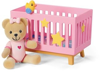 BABY born Minis Laufstall-Spielset mit Teddy | Mini Teddy, Laufstall, Ente, Spielset