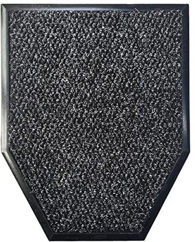 Lot de 2 tapis de sol pour urinoir réutilisables/lavables pour salle de bain avec absorbant, désodorisant, antidérapant pour hygiène et confort