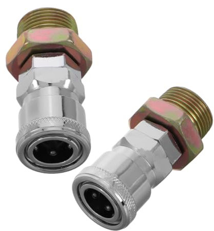 TOPBATHY 2pcs Truck Gas Tank Connector Fuel Funnels for Gas Quick Release Coupler Air Compressor Connectors