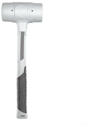 Heavy Duty Rubber Hammer for Floor Laying Nylon and Steel Head, No Damage Upon (1P)