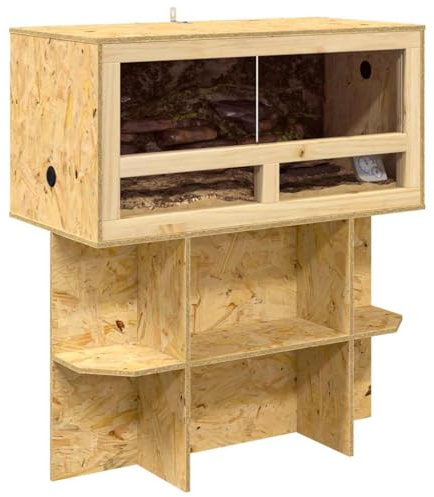 vidaXL Terrarium Braun 80 x 40 x 90 cm OSB