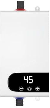 Chauffe-eau Instantané 5500w, Radiateurs Électriques Portables For Salle De Bain, Douche D'eau Chaude Et Chauffage De Cuisine Domestique(220 5500W)