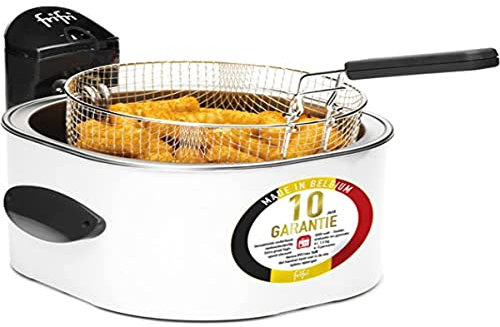 Frifri FI.1528 Friteuse Métal/Inox Blanc 4 L 3200 W