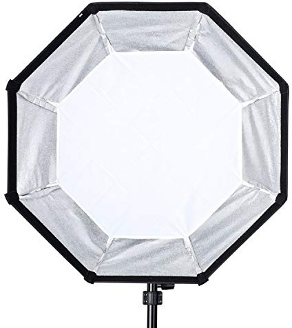 Quadralite Boîte à lumière Octa 80 cm softbox || Boîte à lumière Photo 80 cm avec Monture Bowens
