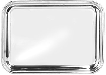 PINTI plateau rectangulaire en acier bar 40x33 cm