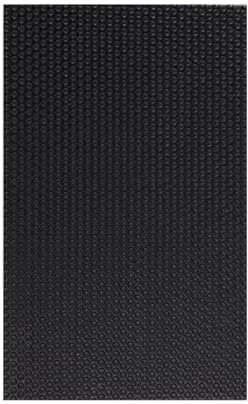 Langlauf Schuhbedarf Absatzgummistück weich und elastisch,schwarz stoßdämpfend und Abriebfest -158x98mm - 6mm Stärke - Schuhabsätze selberschneiden - Schuh Absatz Reparatur - Made in Germany