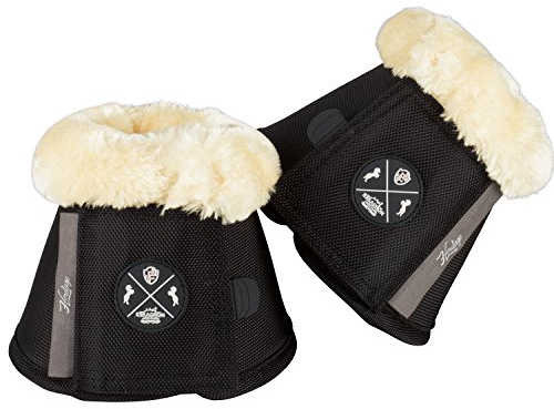 ESKADRON Heritage FauxFur Sprungglocken in black, Größe:L, Farbe:black