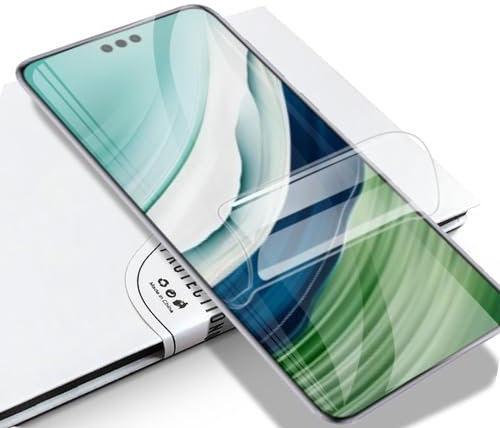 Asoway Protector Pantalla para Huawei Mate 60 Pro [2-Pack] Hidrogel Protector Cobertura Completa Film flexibilidad HD Antihuella Alta Sensibilidad Huawei Mate 60 Pro Screen Protector