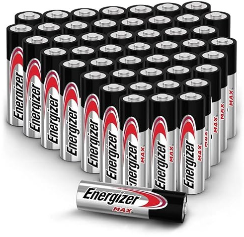 Energizer Maximale AA-Alkaline-Batterien mit Langer Lebensdauer, Dual-A, liefern zuverlässige Energie für den täglichen Gebrauch und Notfallsituationen. Vertrauen Sie der Marke für