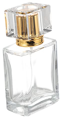 Ipetboom Flacon Vaporisateur de Parfum Petit Flacon Vide 50ml Rechargeable en Verre Spray Fin pour Parfum de Voyage ou Usage Quotidien
