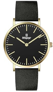 Weayege Damen Uhren Analog Quarz Edelstahl Wasserdicht Mesh Ultradünne,Armbanduhr aus Edelstahl mit verstellbarem Mesh-Armband,Damen Uhren Lederband Luxus Quarzuhren Mode Kreative