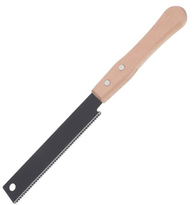 WOONEKY Zugsäge Aus Stahl Für Präzises Holzschneiden Japanische Einhandsäge Als Kappsäge Und Bastelsäge Tragbare Handzugsäge Als Baumsäge Und Kleine Handsäge Für Holzarbeiten Bündigsäge