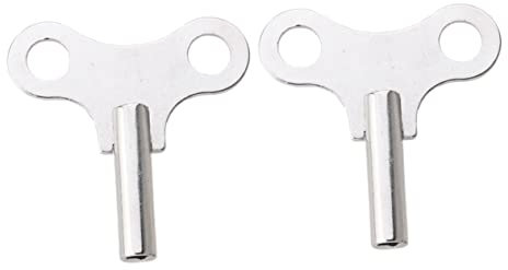 Artibetter 2stücke Teiliges Stahl Uhrenaufzugsschlüssel Robuster Metall Schlüssel Für Mechanische Wanduhren Mit Langlebiges Aufziehwerkzeug Zur Reparatur Von Uhrwerken Zuhause Und Werkstatt