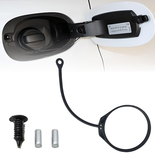Tankdeckel Halteband,Tankdeckelleitung,Tankdeckel Halteband,Tankdeckel Gummi Linie Ersatzseil, Vw T5 Zubehör,Audi A4,Audi A4 B8,Audi A3 8p,Kabelsatz für Auto kraftstofftankdeckel,Kompatibel mit VW,Pas