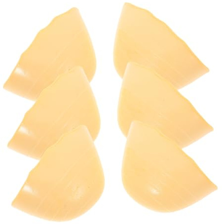 Ipetboom 3 Paires D'inserts de Remplissage pour Orteils en Mousse Pu Beige, Semelles Ergonomiques Légères pour Chaussures et Talons Hauts, Usage Polyvalent
