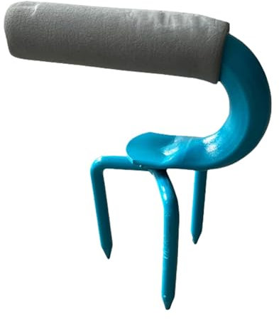 Coltivatore manuale da giardino, impugnatura ergonomica, design triangolare per un efficiente allentamento del terreno e manutenzione del cortile all'aperto