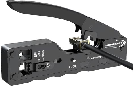 RedStar24 RJ45-kontakt verktygslös CAT 7 (RJ-press, 1 styck)