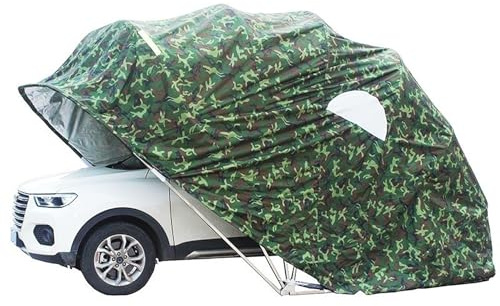 Baldacchino medio per tettoia per auto – Riparo idraulico retrattile, garage semi-automatico pieghevole, parcheggio esterno resistente, 5,5 x 2,5 x 2,3 m