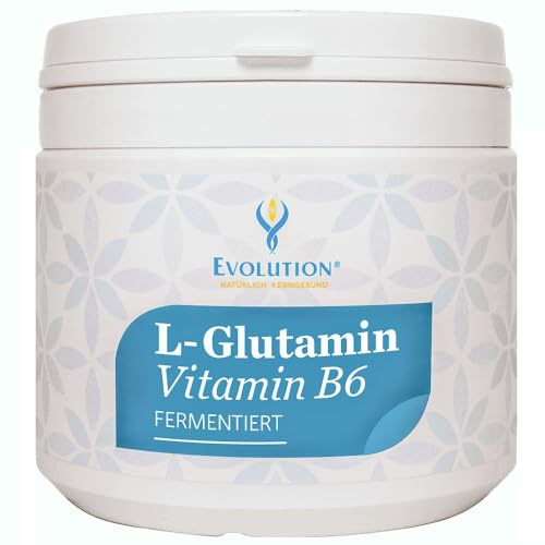 Evolution L-Gutamin Vitamin B6 Pulver 300g