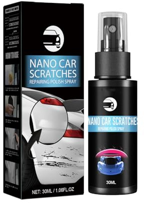 Spray Eliminación Arañazos Pintura Coche,Spray Rápido Para Coche,Nano Sprays de Alta Protección para Coches,Sprays Eliminación Arañazos Pintura Coches