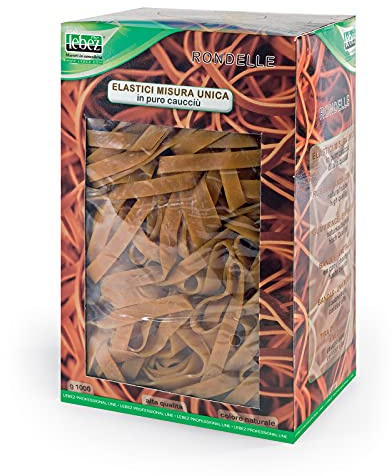 Lebez Elastiques Boîte 1 kg 102 x 6 mm