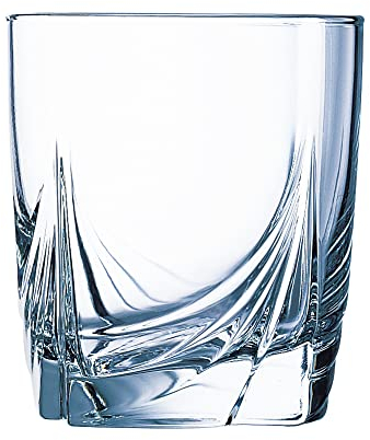 Dajar 6 vasos bajos Ascot Luminarc, 300 ml, cristal, transparente, 6 unidades (1 unidad), 6 33768