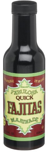 Figaro Fabulosa Fajita Marinade, 8-ounce Platic Bottles (Pack of 3)