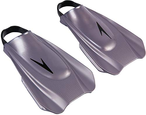Speedo Unisex Adulto Training Pinne, Grigio, 3-4