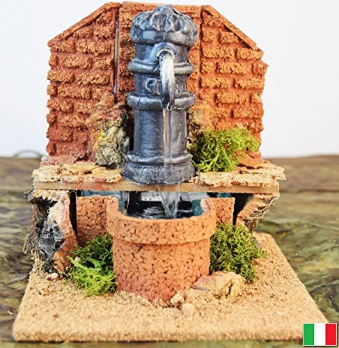 Presepe Fontana con Acqua in Movimento