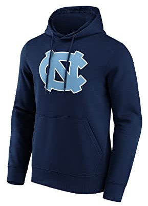 Fanatics College Football North Carolina Tar Heels Hoodie Kapuzenpullover Sweatshirt ** Primary Logo ** Navy (as3, Alpha, xx_l, Regular, Regular)